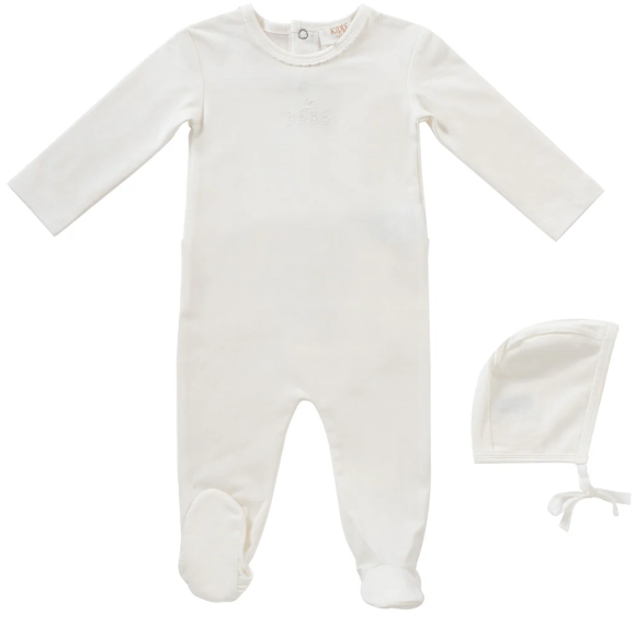 Kipp Bebe Romper and Bonnet - Pink Kipp Bebe Romper and Bonnet - Pink