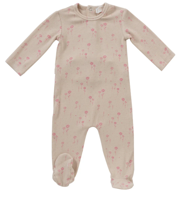 KIPP FLORAL RIB STRETCHIE (9M-24M)