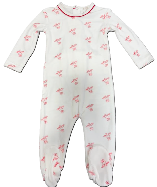 KIPP FLYING FEATHERS FOOTIE (9M)