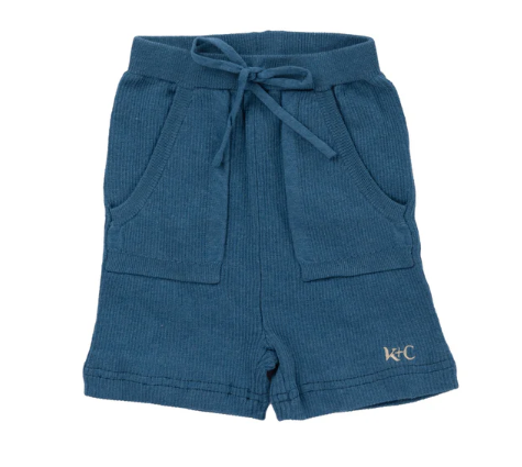 KIPP HAYDEN RIBBED KNIT SHORTS (18M-4Y)