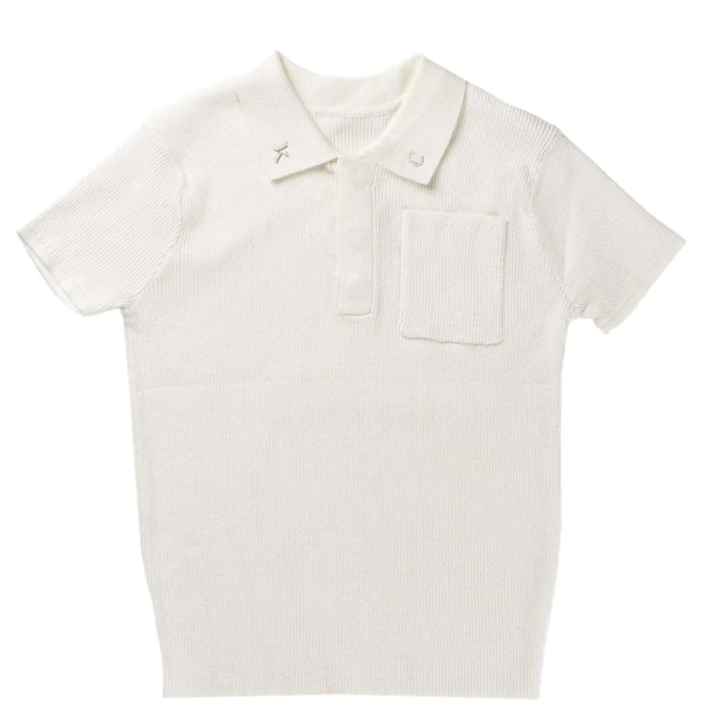 トップス epine summer knit white épine - エピヌ パリス サマーニット ÉPINE PARIS summer knit