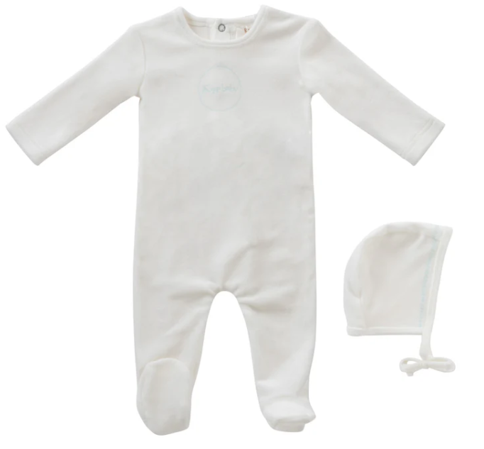 KIPP SPRING STRETCHIE W/BONNET (NB-6M)