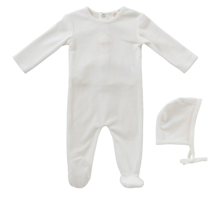 KIPP SPRING STRETCHIE W/BONNET (NB-6M)