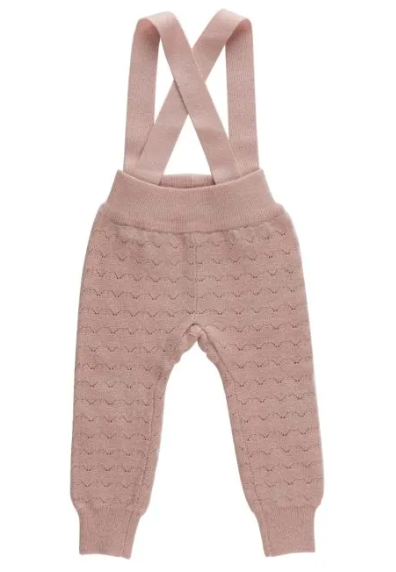 KIPP ZIG ZAG KNIT LONG OVERALLS (3M-18M)