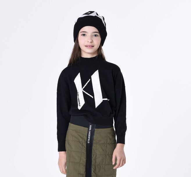 KARL LAGERFELD KNITTED SWEATER(8-16Y)