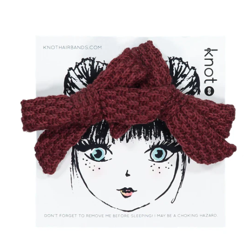 KNOT KNITTED MINI BOW SET (OS)