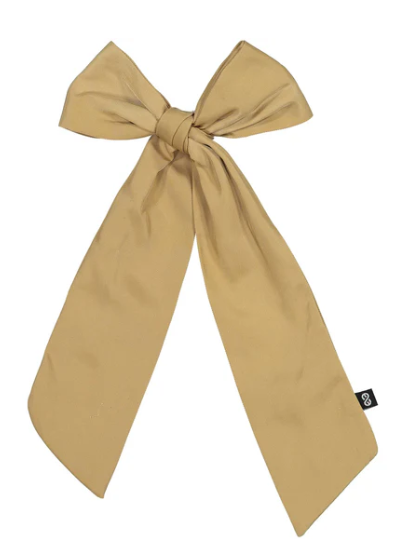 KNOT SATEEN BOW CLIP (OS)