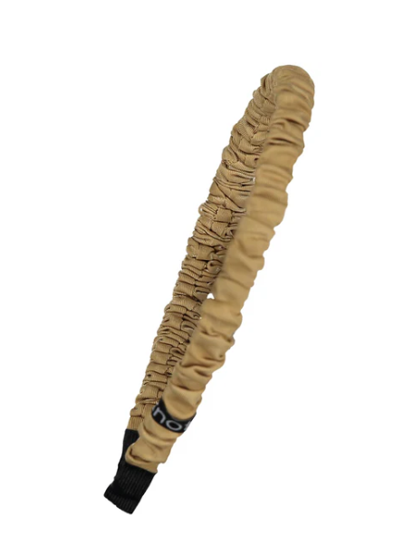 KNOT SATEEN SCRUNCHED HEADBAND (OS)