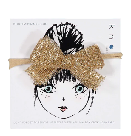KNOT TULLE BOW BAND (OS)