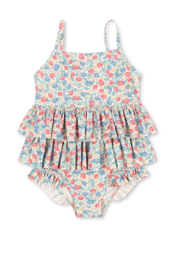 KONGES SLOJD MANUCA FRILL SWIMSUIT(12M-6Y)
