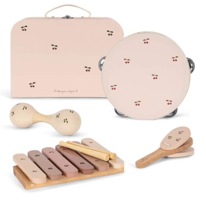 KONGES SLOJD MUSIC CHERRY SET (OS)