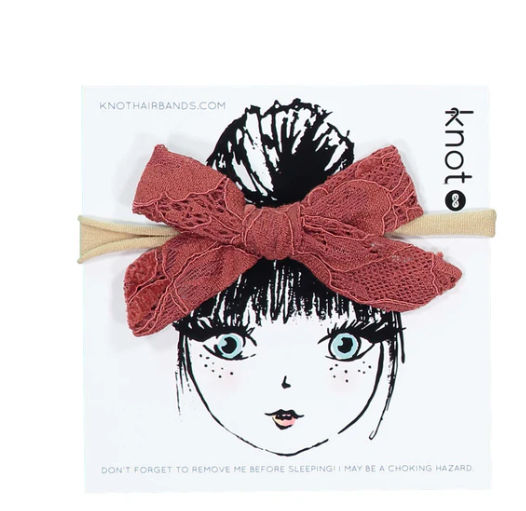 KNOT LACE MINI BOW BAND (OS)