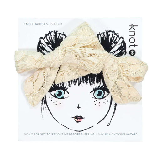 KNOT LACE MINI BOW SET (OS)