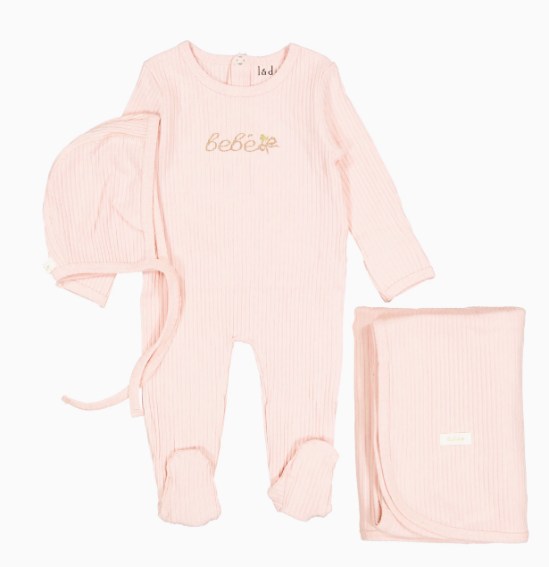 LADIDA BEBE 3PC SET (0M-3M)