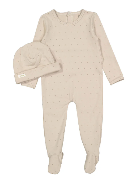 LADIDA SAND START STRETCHIE W/HAT (6M)