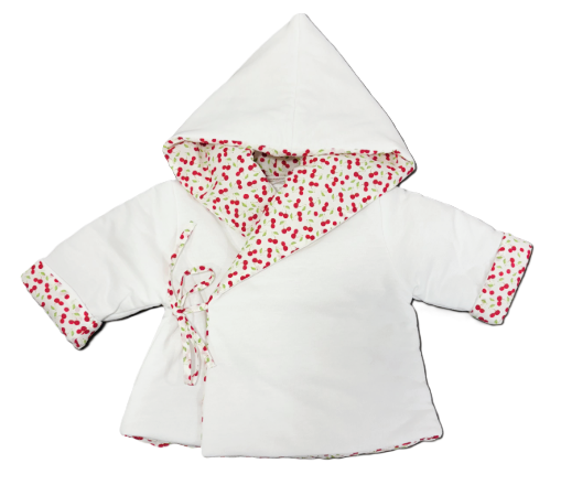 LA MASCOT WRAP JACKET (3M-6M)