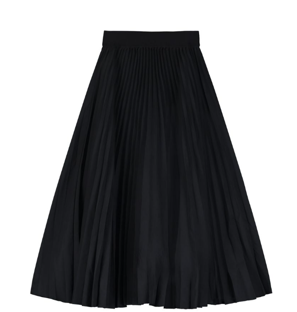 LCF CUPRO PLEATED SKIRT (12-M)