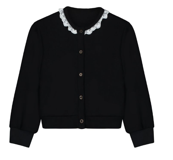 LCF KNIT LACE CARDIGAN (12-M)