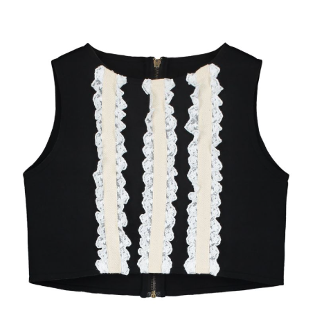 LCF NEOPRENE LACE TOP (10-M)