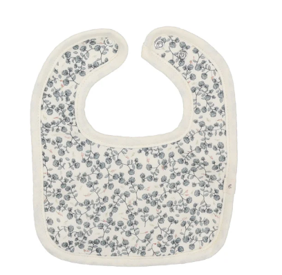 LILETTE ALL OVER FLORAL MUSLIN TERRY BIB (OS)