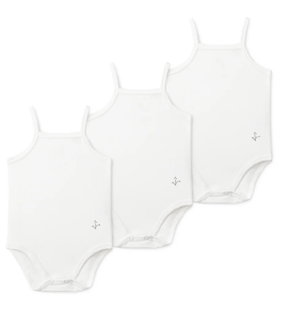 LILETTE BOYS SOLID UNDERSHIRTS (NB-6M)