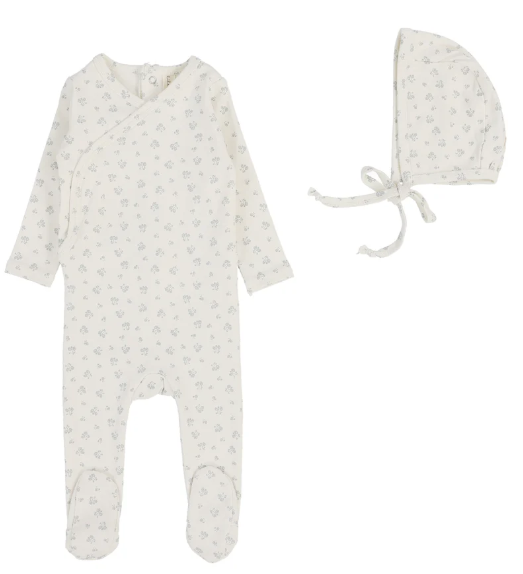 LILETTE BUD FOOTIE SET (3M-6M)