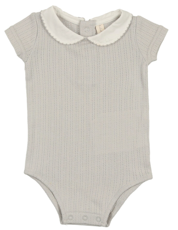 LILETTE EDGED COLLAR ONESIE (9M-24M)