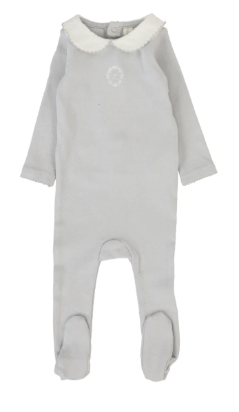 LILETTE EMBLEM EMBROIDERED FOOTIE (6M-24M)