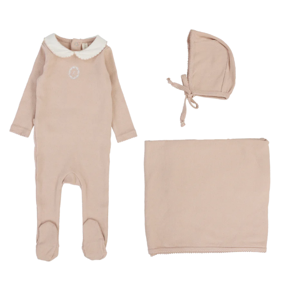LILETTE EMBLEM EMB LAYETTE SET (NB-6M)