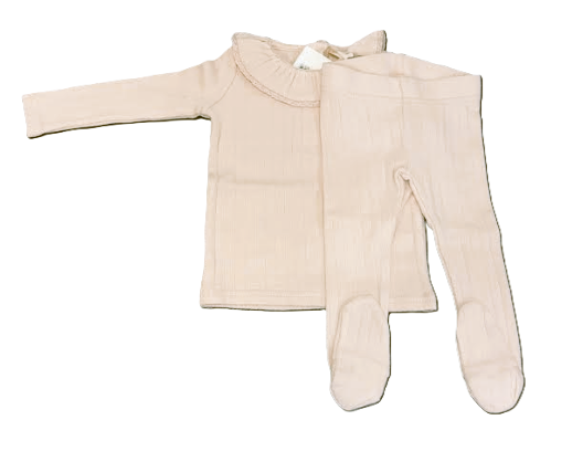 LILETTE FINE POINTELLE COLLAR SET (9M-48M)