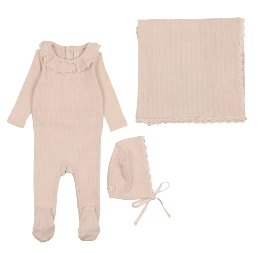 LILETTE FINE POINTELLE RUFFLE SET (NB-6M)