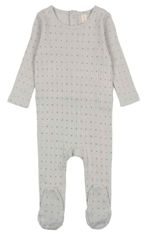 LILETTE LINEAR PRINTED FOOTIE (6M-24M)