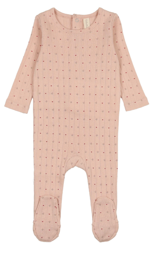 LILETTE LINEAR PRINTED FOOTIE (6M-24M)