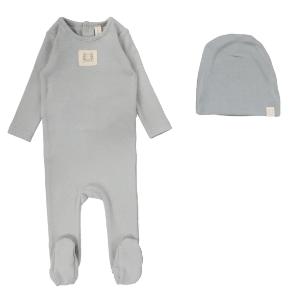 LILETTE POINTELLE EMBLEM FOOTIE SET (NB-9M)