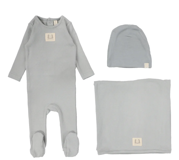 LILETTE POINTELLE EMBLEM LAYETTE SET (NB-6M)