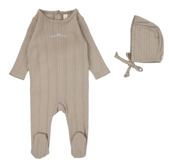 LILETTE POINTELLE GRAPHIC FOOTIE SET (NB-9M)
