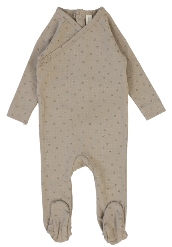 LILETTE PRINTED WRAPOVER FOOTIE (9M-18M)