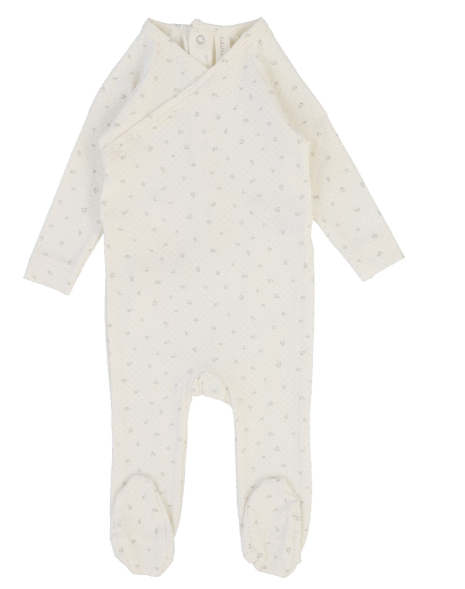 LILETTE PRINTED WRAPOVER FOOTIE (9M-18M)