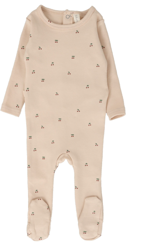 LILETTE SCATTERED CHERRY FOOTIE (12M-24M)