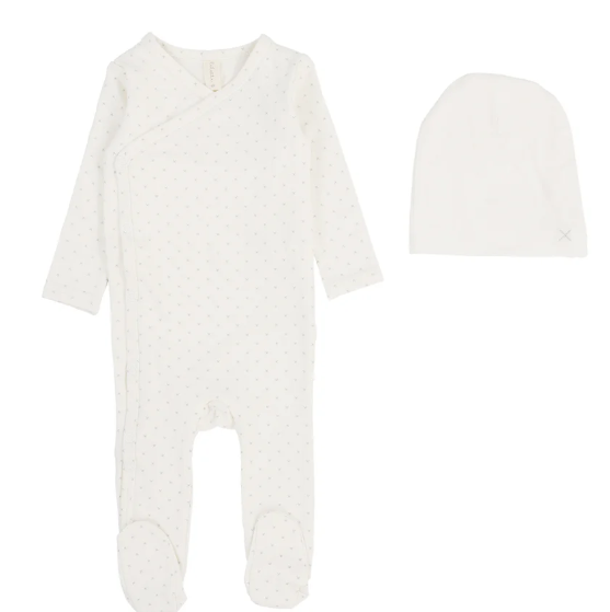 LILETTE TAKE ME HOME X PRINT FOOTIE SET (NB-6M)