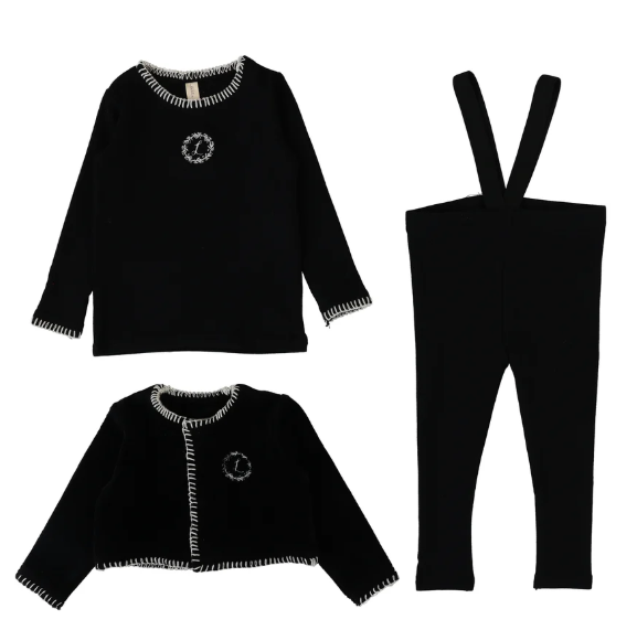 LILETTE VELOUR CARDI LOUNGE SET (12M-48M)