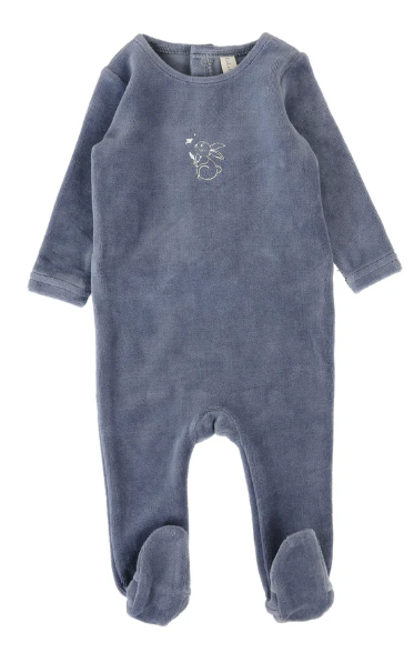 LILETTE VELOUR FOREST GRAPHIC FOOTIE (12M-18M)