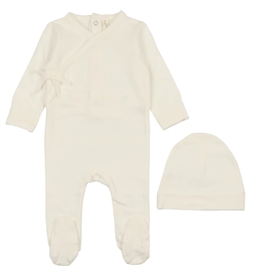 LILETTE WRAPOVER FOOTIE SET (NB-6M)