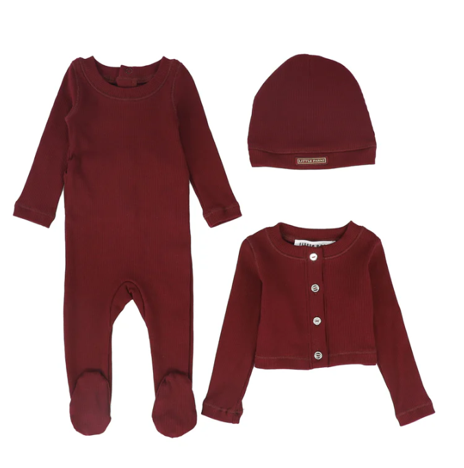 LITTLE PARNI BABY RINESTONE W/HAT (6M-18M)