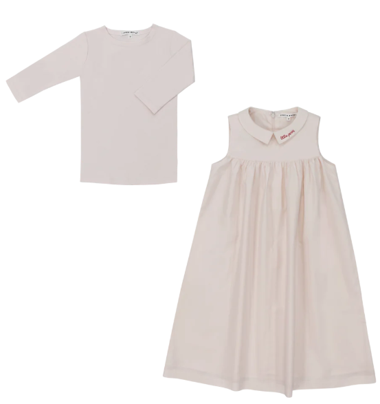 LITTLE PARNI COLLAR JUMPER & TSHIRT(4-14Y)