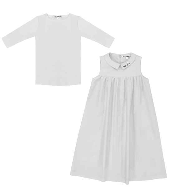 LITTLE PARNI COLLAR JUMPER & TSHIRT(4-14Y)