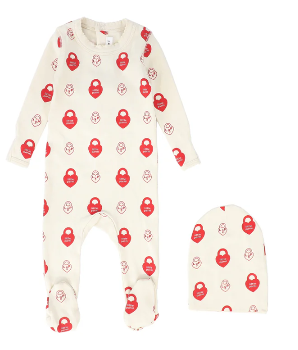 LITTLE PARNI LP SIGNATURE FOOTIE (6M-18M)