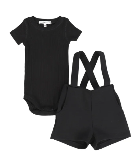 LITTLE PARNI MILANO OVERALL SET (12M-3Y)