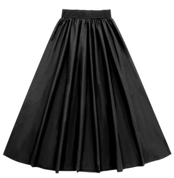 LITTLE PARNI TEEN TAFFETA SKIRT (12-20Y)