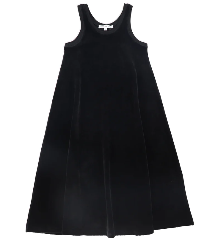 LITTLE PARNI VELOUR MAXI JUMPER (3-18Y)